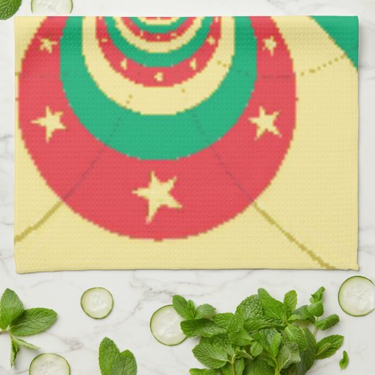 Keukenhanddoek - Gepersonaliseerd (Gevouwen)