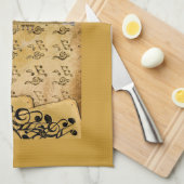 Keukenhanddoek - Gepersonaliseerd (Quarter Fold)