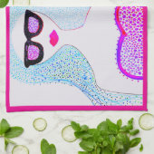 KEUKENHANDDOEK "GOUDEN EEUW" (Gevouwen)