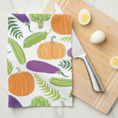 Keukenhanddoek-groenten Theedoek (Quarter Fold)