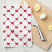 keukenhanddoek/hart theedoek (Quarter Fold)