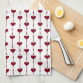 keukenhanddoek/hart theedoek (Quarter Fold)