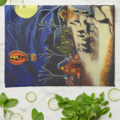 keukenhanddoek "Hauntoberfest" (Gevouwen)