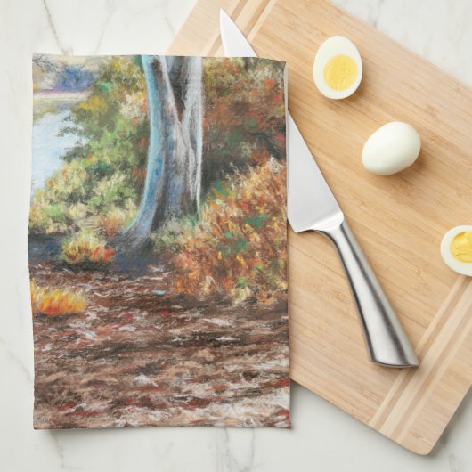 Keukenhanddoek - 'Heaven and Natuur Sing' (Quarter Fold)