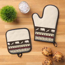 Keukenhanddoek herfstbossen