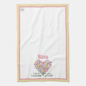 Keukenhanddoek 'Herinnering dat ik van je hou' - b (Verticaal)