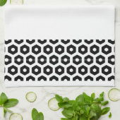 Keukenhanddoek - Hexagon-vormen (Gevouwen)