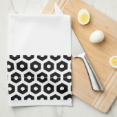 Keukenhanddoek - Hexagon-vormen (Quarter Fold)