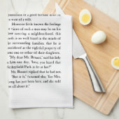 Keukenhanddoek, hoofdstuk 1, voorrecht theedoek (Quarter Fold)