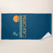  keukenhanddoek in Californië Strandlaken (Voorkant)