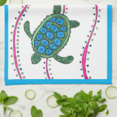 KEUKENHANDDOEK "IN DE FLOW" (Gevouwen)