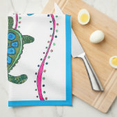 KEUKENHANDDOEK "IN DE FLOW" (Quarter Fold)