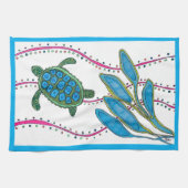 KEUKENHANDDOEK "IN DE FLOW" (Horizontaal)