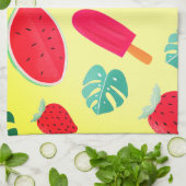 Keukenhanddoek in de zomer (Gevouwen)