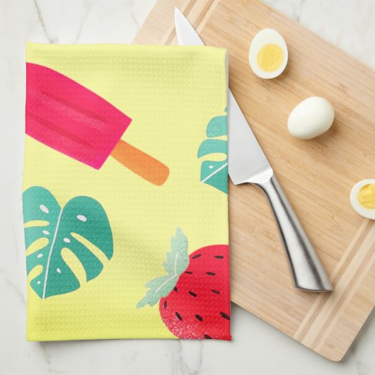 Keukenhanddoek in de zomer (Quarter Fold)