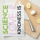 keukenhanddoek "In dit Huis" (Quarter Fold)