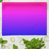 Keukenhanddoek in regenboogkleuren (Gevouwen)