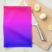 Keukenhanddoek in regenboogkleuren (Quarter Fold)