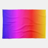 Keukenhanddoek in regenboogkleuren (Horizontaal)