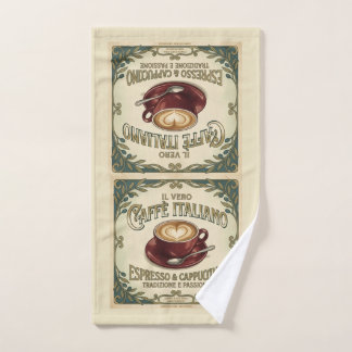 Keukenhanddoek/Italiaanse koffie Handdoek