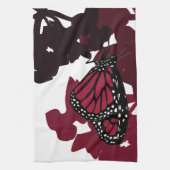 Keukenhanddoek - Jester Red Monarch Butterfly (Verticaal)