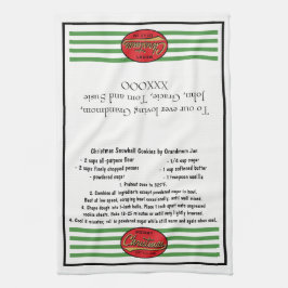 Keukenhanddoek "Kerst Retro Dish Handdoek"