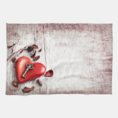 Keukenhanddoek Landtroep Sleutel voor mijn hart Ru (Horizontaal)