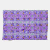 Keukenhanddoek - Lavendel Pioen (Horizontaal)