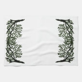 Keukenhanddoek - Leafy Branches doorweven (Horizontaal)