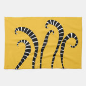 Keukenhanddoek - Lemur Tails Gold (Horizontaal)