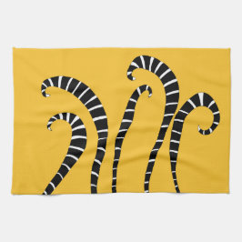 Keukenhanddoek - Lemur Tails Gold