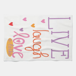 Keukenhanddoek "Live Laugh Love a Latke Towel"
