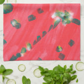 Keukenhanddoek Love Flow (Gevouwen)