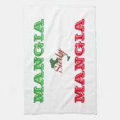 Keukenhanddoek "Mangia" (Verticaal)