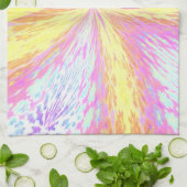 Keukenhanddoek met abstract ontwerp (Gevouwen)