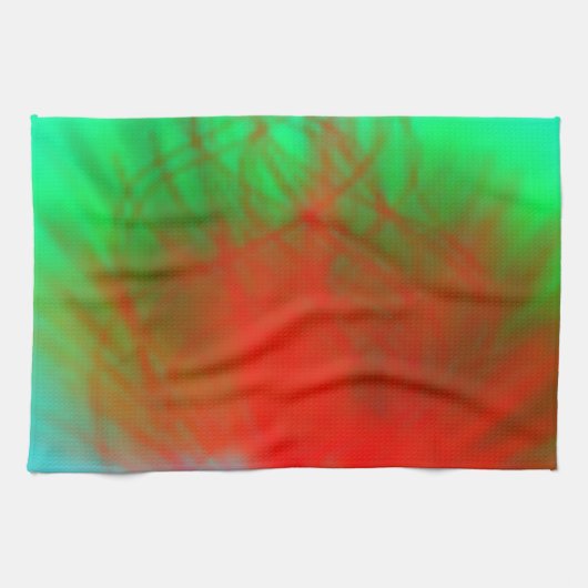 Keukenhanddoek met abstract ontwerp (Horizontaal)