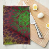 Keukenhanddoek met abstract ontwerp (Quarter Fold)