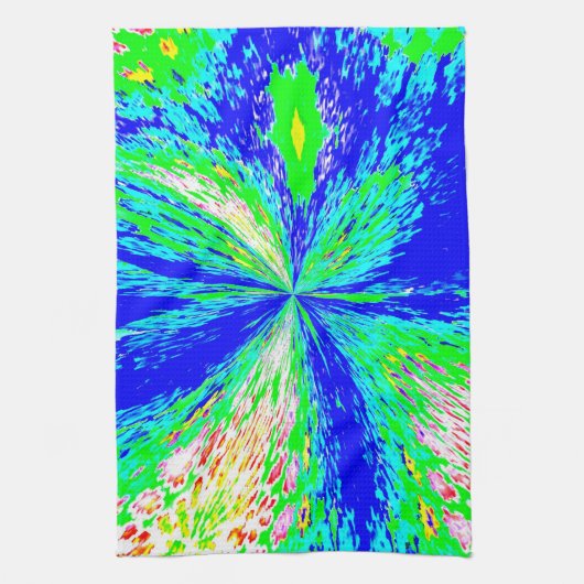 Keukenhanddoek met abstract ontwerp (Verticaal)