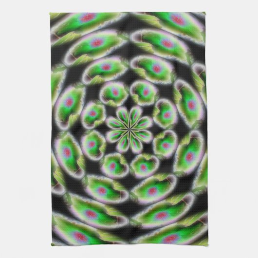 Keukenhanddoek met abstract ontwerp (Verticaal)