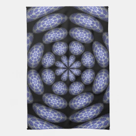 Keukenhanddoek met abstract ontwerp (Verticaal)