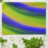 Keukenhanddoek met abstract ontwerp (Gevouwen)