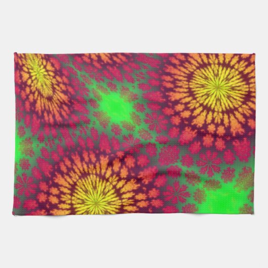 Keukenhanddoek met abstract ontwerp (Horizontaal)