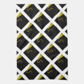Keukenhanddoek met afstudeerfeest decoratie (Verticaal)