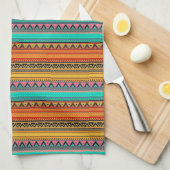keukenhanddoek met aztec-strepen (Quarter Fold)