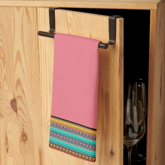 keukenhanddoek met aztec-strepen (Derde Gevouwen)