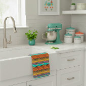 keukenhanddoek met aztec-strepen