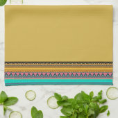 keukenhanddoek met aztec-strepen (Gevouwen)