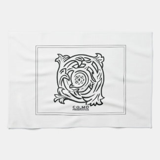 Keukenhanddoek met binnenlogo-ontwerp