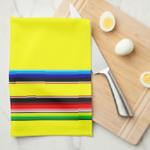 Keukenhanddoek met Bright serapes (Quarter Fold)