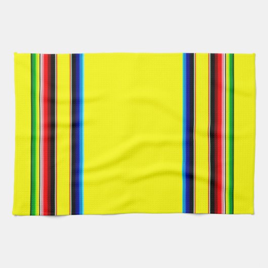 Keukenhanddoek met Bright serapes (Horizontaal)